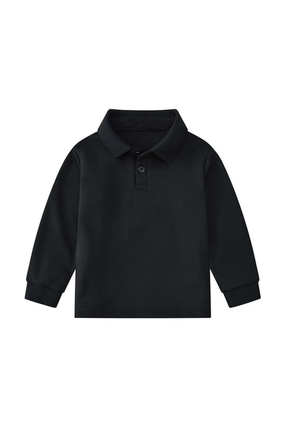 Girls PoloShirt School Uniform for Girls Cotton Soft Short Sleeve Classic Collared Shirt Size 1-13 Y