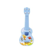 Darzheoy Guitar for Kids, Toddler Kids Guitar Ukulele Musical Toys for Toddlers 1-3 Musical Instrument with Adjustable Tuning, Mini Guitar Sensory Educational Toys Birthday Gifts
