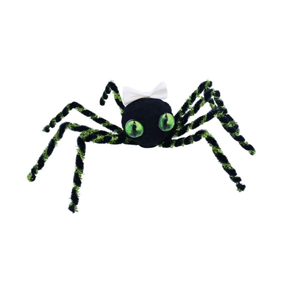 Darzheoy Halloween Spider Decorations, Realistic Fake Large Hairy Spider Props for Outdoor Indoor Porch Halloween Decorations Yard Parties Decor