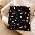 thumbnail image 1 of Darzheoy Halloween Throw Blanket, Soft Cozy Printed Flannel Decorative Blanket, Plush Warm Lightweight Reversible Throw Blanket, Halloween Blanket for Bedroom, Living Room, 1 of 7