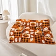 thumbnail image 1 of Darzheoy Halloween Throw Blanket, Soft Cozy Printed Flannel Decorative Blanket, Plush Warm Lightweight Reversible Throw Blanket, Halloween Blanket for Bedroom, Living Room, 1 of 7