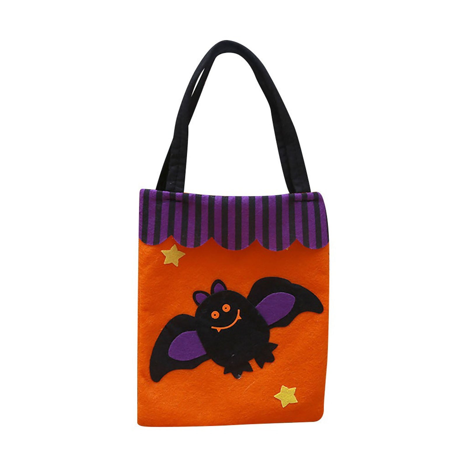 Darzheoy Halloween Tote Bag Gift Bag Skull Pumpkin Spider Witch Candy