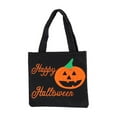 thumbnail image 1 of Darzheoy Halloween Tote Bag for Kids Trick or Treat Gift Bags Spider Tote Bag 4 Day of the Dead Party Candy Goodie Supplies, 1 of 4