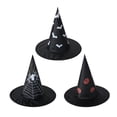 thumbnail image 1 of Darzheoy Halloween Witch Hats Witch Party Accessory Women's Halloween Vintage Witch Hat Printed Hats Halloween Christmas Party Supplies, 1 of 6