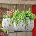 thumbnail image 1 of Darzheoy Hanging Planters Self Watering Hanging Basket for Indoor Outdoor Plants Flower Plant Pot, 1 of 6