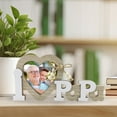 thumbnail image 1 of Darzheoy Heart Mr Picture Frame, Couple's Photo Frame, Rustic Wedding Docor Supplies Gift for Table Centerpieces Ceremony Indoor and Outdoor, 1 of 5