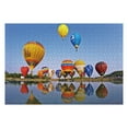 thumbnail image 1 of Darzheoy Hot Air Balloon Jigsaw Puzzles, 500 Piece Large Jigsaw Puzzle for Adults Kids, Jigsaw Puzzle Game Interesting Toys, Hand Made Puzzles Personalized Gift, 1 of 4