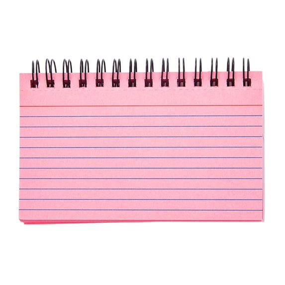 Darzheoy Index Cards, 3x5 Inch Flash Cards with Ring Lined Note Card Book Flashcards, Colored Ruled Card Pad Index Note Books Notecards for Studying Supply College