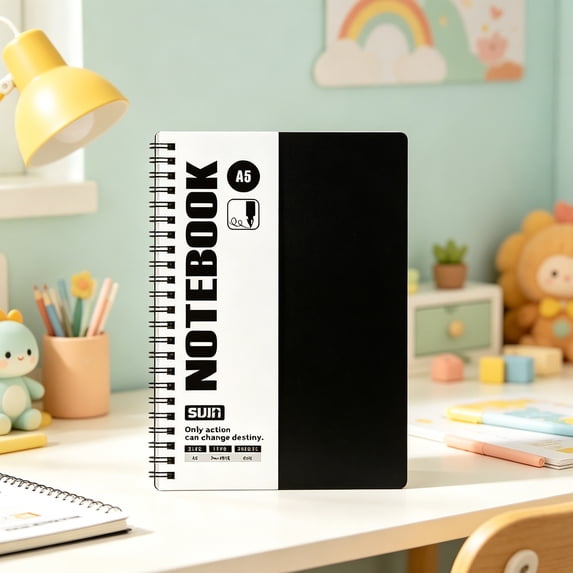 Darzheoy Journal Notebook, A5 Thick Lined Journal Writing Notebook, Vintage Style Writing Diary Notepad, Premium Thick Journal for Home, Work, Desk, Study Room, Office