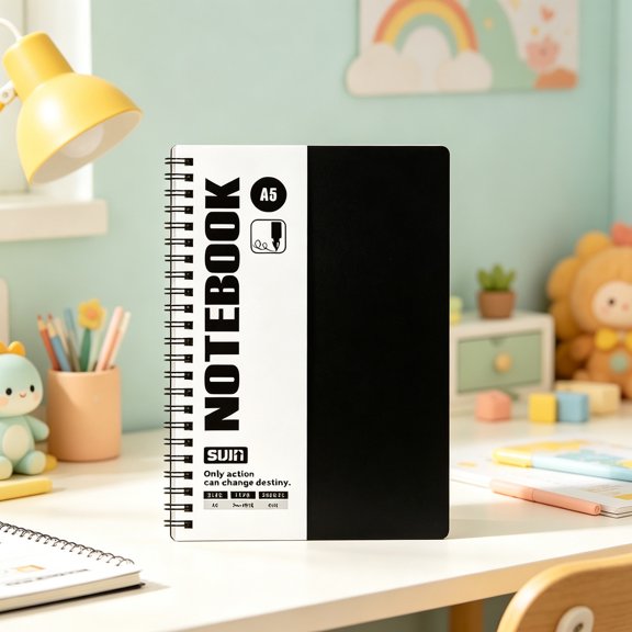 Darzheoy Journal Notebook, A5 Thick Lined Journal Writing Notebook, Vintage Style Writing Diary Notepad, Premium Thick Journal for Home, Work, Desk, Study Room, Office