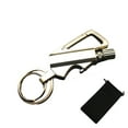 thumbnail image 1 of Darzheoy Keychain Metal Match Kerosene Lighter, Reusable Waterproof Windproof Permanent Strike Anywhere, with Multitool Bottle Opener (with Storage Bag), 1 of 5