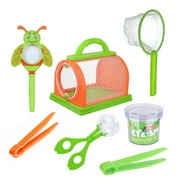 مجموعة Darzheoy Kids Outdoor Explorer Kit، مجموعة Catcher Kit للأطفال، هدية ألعاب رائعة للأولاد والبنات من سن 3 إلى 12 عامًا، مجموعة مكونة من 7 قطع