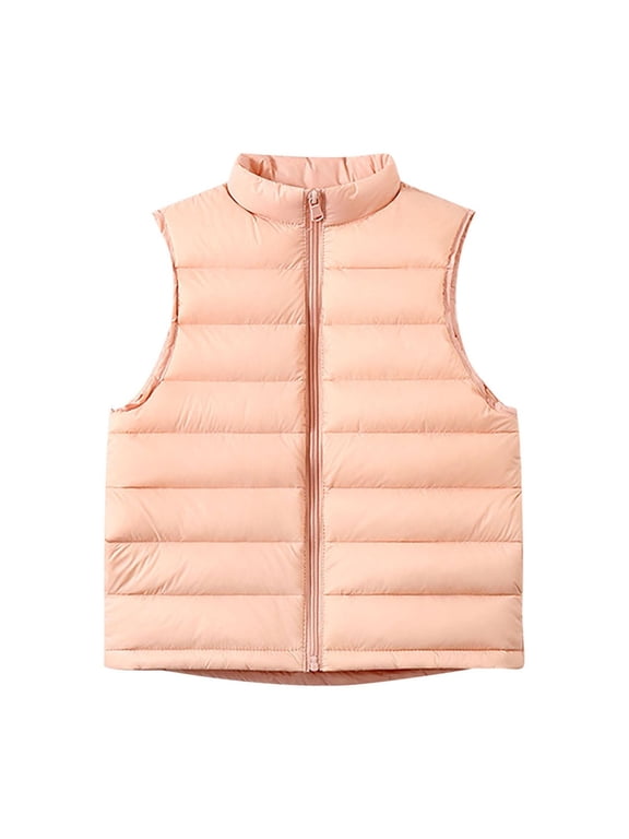 Kids Winter Heated Waistcoat Windproof Lightweight Jacket for Boys Girls Winter Gift(Battery NOT Included)