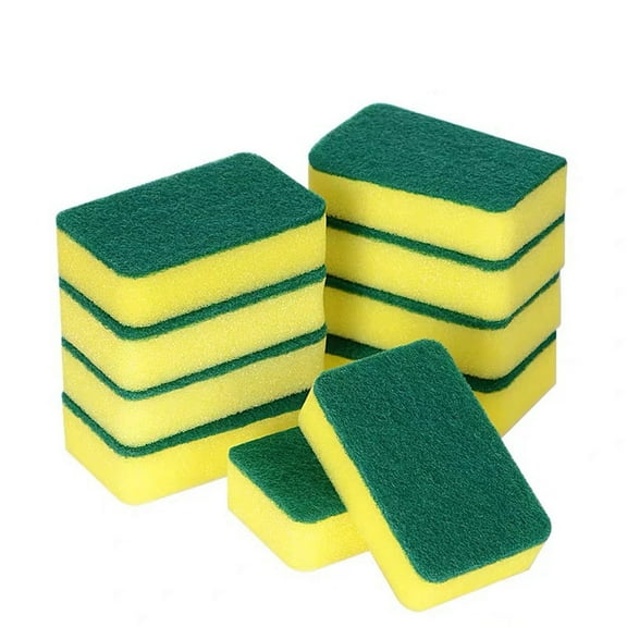 Darzheoy Kitchen Cleaning Sponge, 14 Pack Eco Non-scratch for Dish, Scrub Sponge, Sponges for Cleaning Kitchen and Household, Dish Sponges for Washing Dishes, Pots and Pans