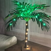 Darzheoy LED Artificial Coconut Tree Lamp for Room Decor Christmas Party Decoration Ambient Lighting for Home and Events Festive Setup