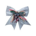 thumbnail image 1 of Darzheoy Large Christmas Bow, Large Bow Tie Christmas Bow Christmas Holiday Decoration Hotel Shopping Mall Decoration Pendant Hanging Decoration Wall Hanging, 1 of 3