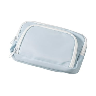 Darzheoy Large Pencil Case 3 Compartments Pencil Pouch Big Capacity Pencil Bag for Office Supplies Storage Pen Bag