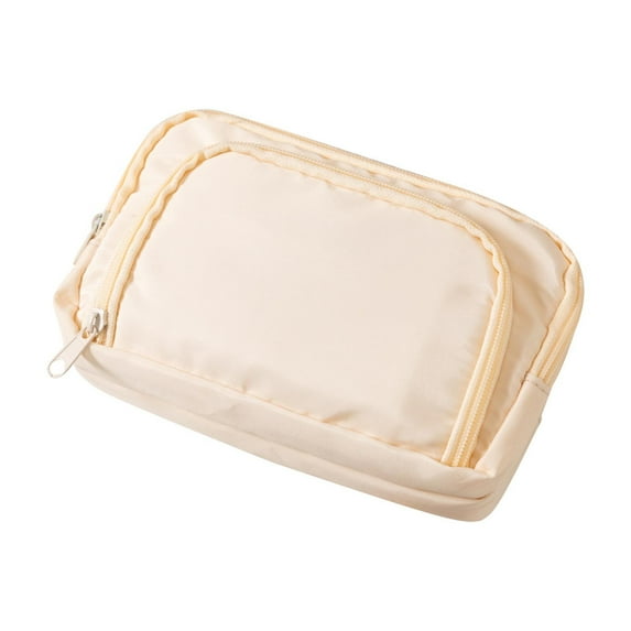 Darzheoy Large Pencil Case 3 Compartments Pencil Pouch Big Capacity Pencil Bag for Office Supplies Storage Pen Bag