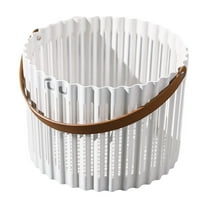 Darzheoy Laundry Basket, Laundry Hamper, Plastic Laundry Basket, Portable Waterproof Dirty Clothes Hamper for Laundry, Basket with Handle