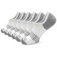 thumbnail image 1 of Darzheoy Men's And Women's Socks Sweat Absorbing 6PC Casual Thin Solid Color Breathable Sweat-Absorbing Athletic Short Socks, 1 of 3
