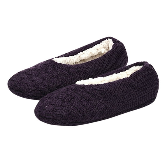 Darzheoy Men's And Women's Socks Thickening Versatile Printed Solid Color Graphic Comfortable Knitted Sleep Thermal Socks