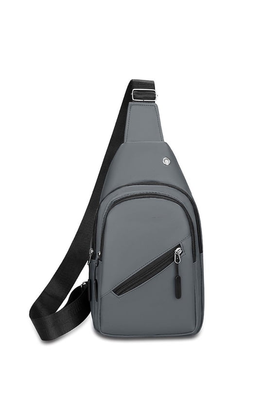 Darzheoy Men's Chest Bag, Adjustable Crossbody Sling Bag, Dirt Resistant Shoulder Messenger Bag with Multiple Pockets, Water Resistant Bag for Outdoor Sports, Travel Cycling