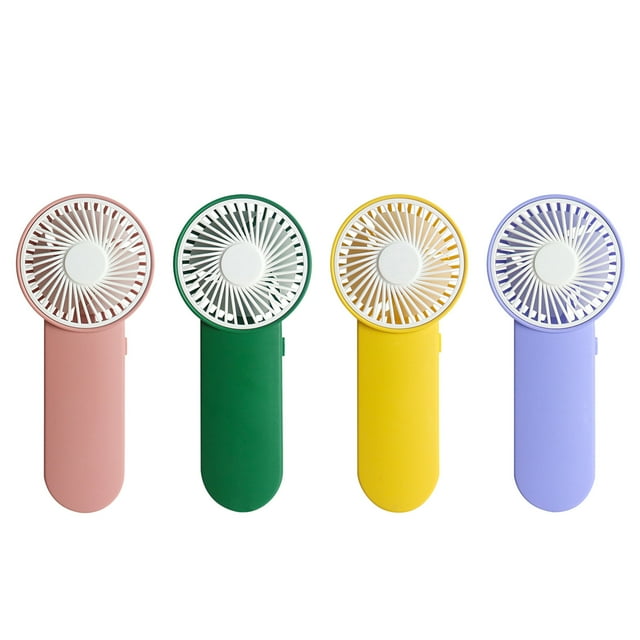 Darzheoy Mini Handheld Fan, Battery Operated Small Personal Portable Speed Adjustable USB Rechargeable Fan, Powerful Handheld Fan Gifts for Kids Girls Women Men