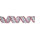 thumbnail image 1 of Darzheoy Patriotic Wired Edge Ribbon Stars and Stripes Ribbons Red White Blue Decorative Ribbon for 4th of July Memorial Day Bow Wreath Making DIY Crafts, 1 of 6