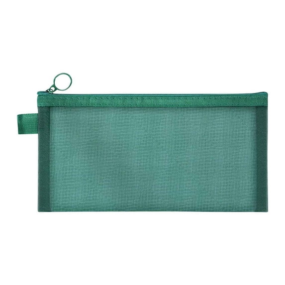 Darzheoy Pencil Pouch Mesh Zipper Pencil Case Pen Bag Small Cosmetic Bag, Storage Container