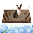thumbnail image 1 of Darzheoy Pet Cooling Mat for Dogs Cats, Ice Silk Dog Cooling Mats, Dog Cooling Pads, Portable & Washable Pet Cooling Blanket for Kennel/Sofa/Bed/Floor/Car Seats, 1 of 6