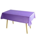 thumbnail image 1 of Darzheoy Plastic Tablecloth Disposable Rectangular Table Cloth 54 x 108 Inch Table Cover for Parties, 1 of 7