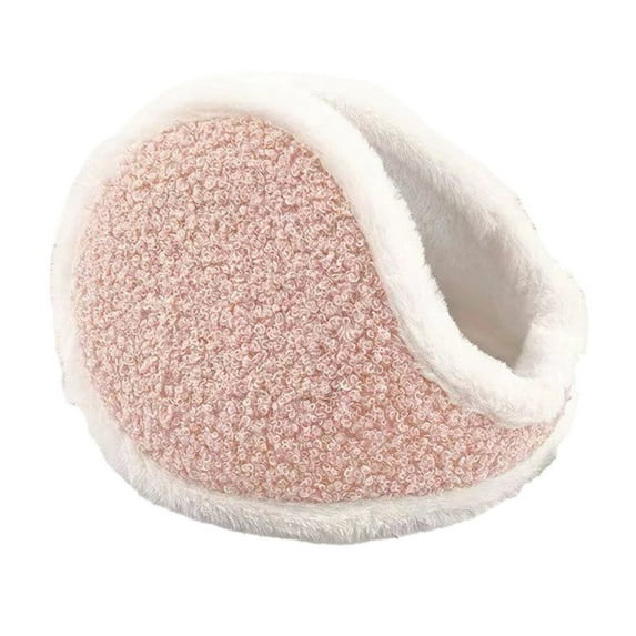 Darzheoy Plush Ear Muffs Winter for Women, Warm Ear Warmers for Cold Weather Plush Earmuffs Soft Cute Foldable Protects Ear