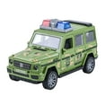 thumbnail image 1 of Darzheoy Police Car Model, Alloy Die-Cast Pull Back Vehicles Kid Toys for Boy Girl Gift, Car Model Toy Car Boomerang Car Educational Toys, 2pc, 1 of 6