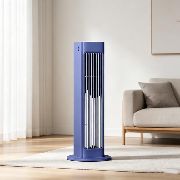 Darzheoy Portable Rechargeable Air Conditioner,Remote Control 3 Wind Speeds Quiet Desktop Fan,Small Air Conditioner for Room Bedroom Office