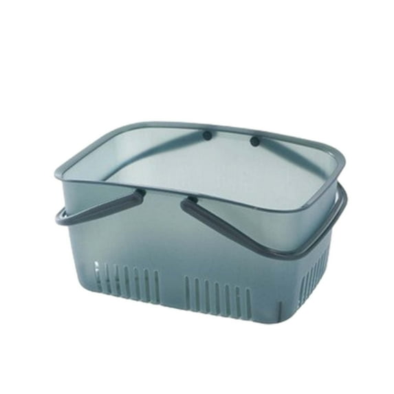 Darzheoy Portable Shower Caddy Tote Plastic Storage Basket with Handle Box Organizer Bin for Bathroom, Pantry, Kitchen, College Dorm