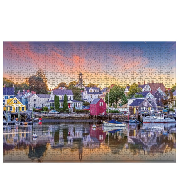 Darzheoy Portsmouth Jigsaw Puzzles, 500 Piece Large Jigsaw Puzzle for Adults Kids, Jigsaw Puzzle Game Interesting Toys, Hand Made Puzzles Personalized Gift