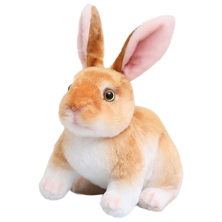 Darzheoy Rabbit Plush Toy, Simulation Rabbit Doll Standing Long