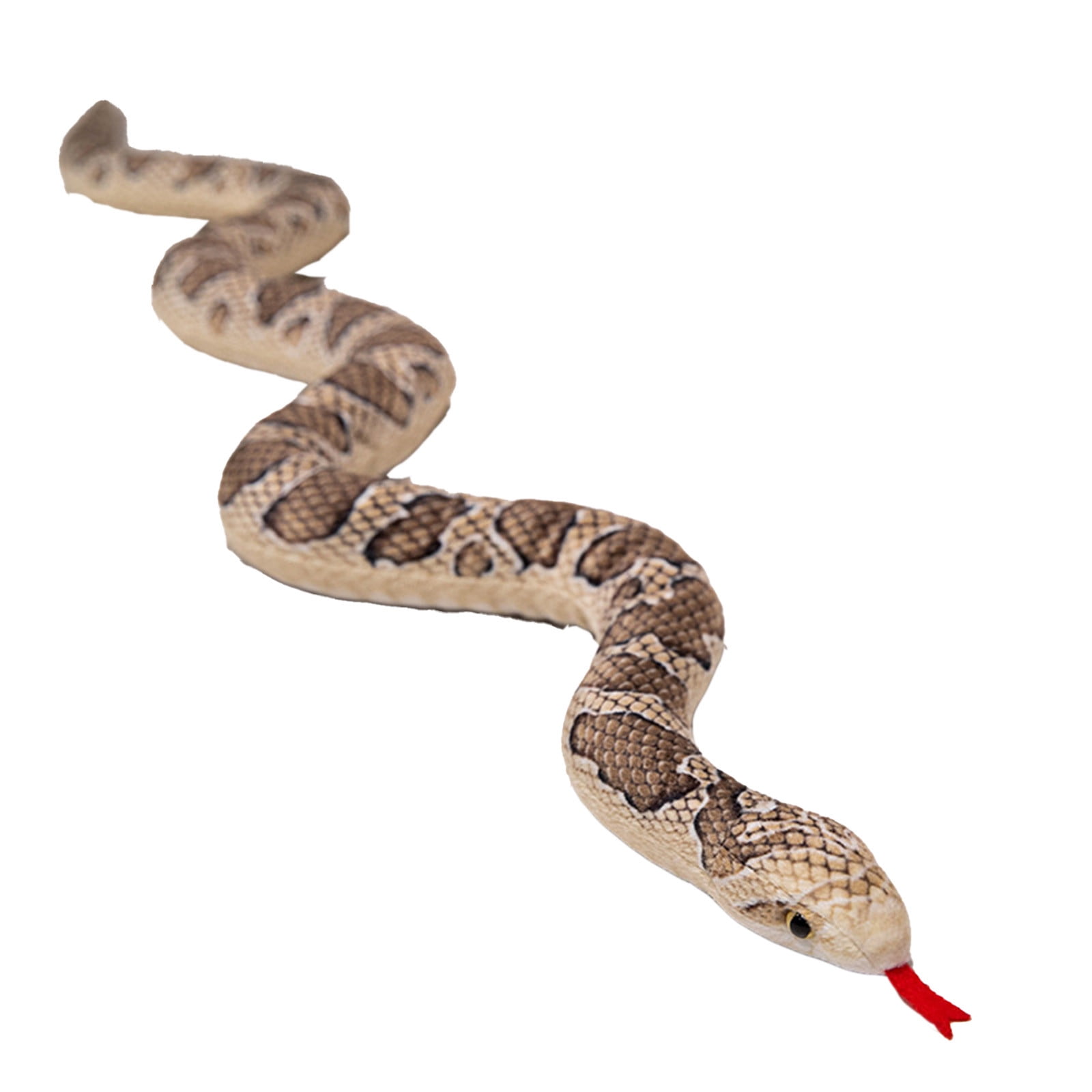 Darzheoy Realistic Fake Snakes Toy Soft Rubber Snake Figure Garden ...