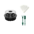 thumbnail image 1 of Darzheoy Seed Starter Tray Kit, 13 Cells Seedling Starter Trays with Humidity Dome and Base Greenhouse Growing Trays, Reusable Seed Germination Seedling Tray with Garden Tools Labels, 1 of 9