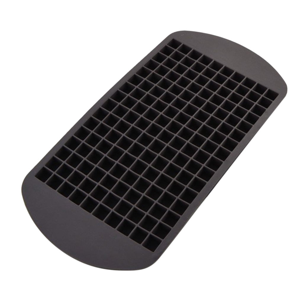Darzheoy Silicone Mini Ice Trays, 160 Crushed Ice Molds, Easy Release ...