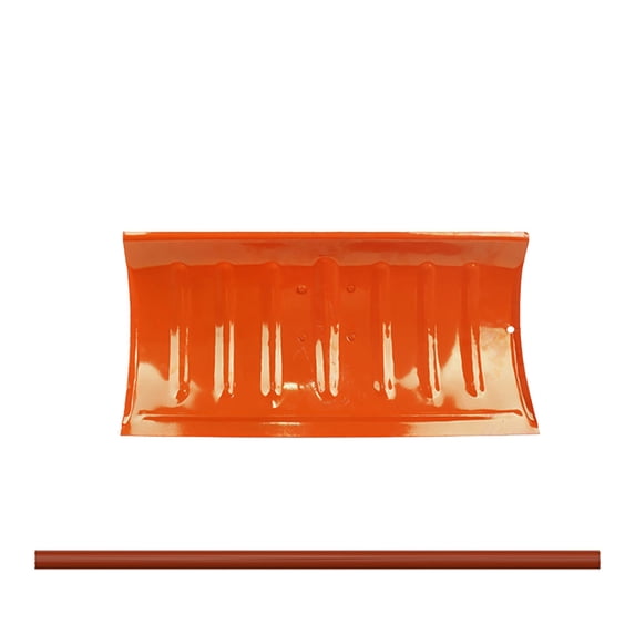Darzheoy Snow Shovel for Car, Manganese Steel Ice Scraper and Pusher, Multi-Purpose Winter Emergency Tool for Driveway Sidewalk, Durable Removal Shovel