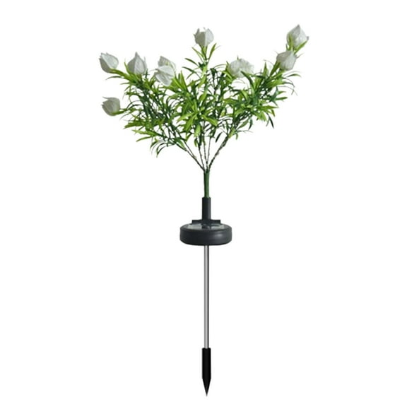 Darzheoy Solar Garden Lights Outdoor, Solar Flowers Outdoor Waterproof for Garden Yard Patio Decor, Garden Solar Lights Outdoor Gardening Gifts for Women