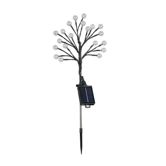 Elainilye Solar Twig Lights, Lighted Tree Branches, 8 Flashing Modes Brightness Adjustment and Timing, Auto ON/OFF Solar Lights for Yard Garden Pathway Front Door, Black