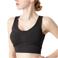 thumbnail image 1 of Darzheoy Sports Bras for Women Sports Bra Fall/Winter New Shock-proof Gathering Running Mesh Breathable Yoga Fitness Sports Underwear S, 1 of 4