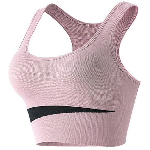 Darzheoy Sports Bras for Women Vest Yoga Comfortable Wireless Underwear Sports Bras Seamless Bras M