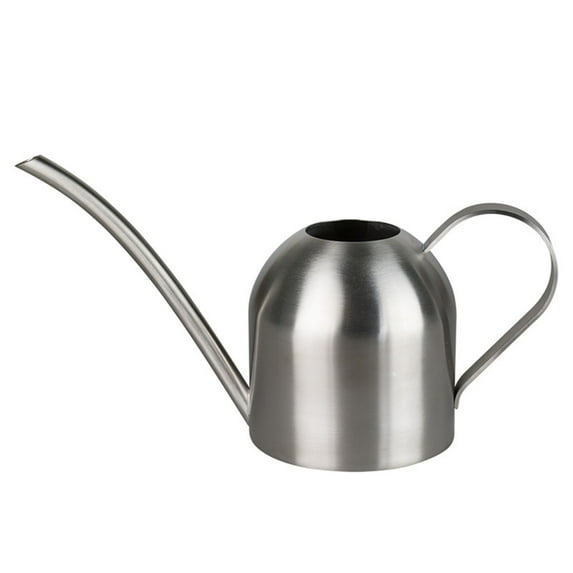 Darzheoy Stainless Steel Watering Can, Metal Watering Can with Long Spout Plant Watering Can for Outdoor and Indoor Plants (0.5L)