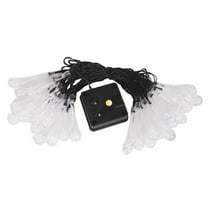 Darzheoy String Lights Fairy Lights Battery Operated 16.4ft 20LED String Lights with Remote Waterproof Indoor Outdoor Hanging Christmas Lights Decorative for Home Party Patio Wedding