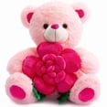 thumbnail image 1 of Darzheoy Stuffed Bear Plush Toy 12 Inch with Heart, Soft Cuddly Animal Doll for Gift, Birthday Valentines Day Decoration, Kids Bedroom Decor, 1 of 8