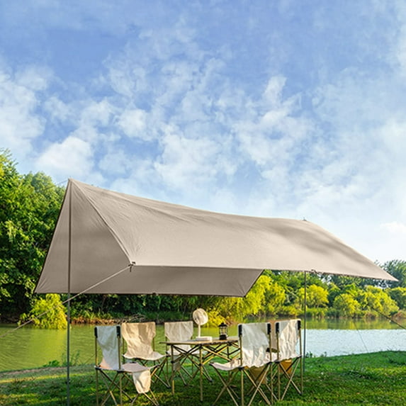 Darzheoy Sun Shade Sail Rectangle 6.5/10/13 FT Outdoor Sunshade Swimming Pool Sun Awning Canopy, UV Blockage Waterproof for Outdoor Patio Garden with Free Rope, 6.5'x6.5'