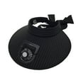 thumbnail image 1 of Darzheoy Sun Visors Hat with Fan, 3 Speeds Sun Hat, USB Rechargeable Hat with Fan, Cooling Fan Hats, Large Area Sun Protection for Hot Summer, Gifts for Women, 1 of 6
